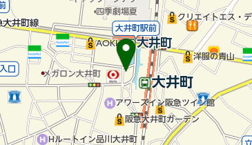 さぼてん 大井町店の地図画像