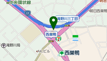 西巣鴨保管所の地図画像