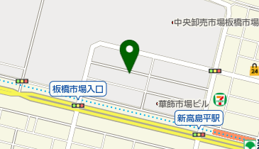 株式会社板橋紙流通センターの地図画像