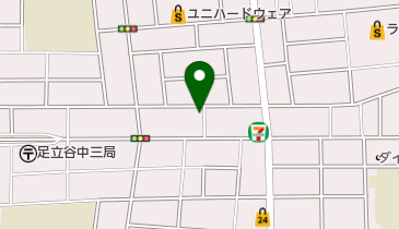 美容室シャンプーの地図画像