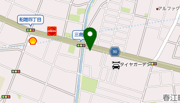 カービューティプロF-Lineの地図画像