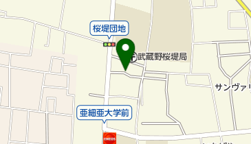 都市再生機構(独立行政法人) 東日本賃貸住宅本部 北多摩住宅管理センタの地図画像