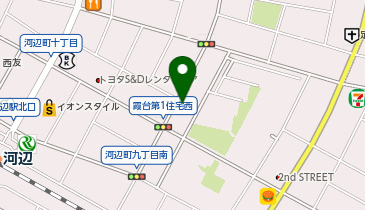 ギャラリーミロの地図画像