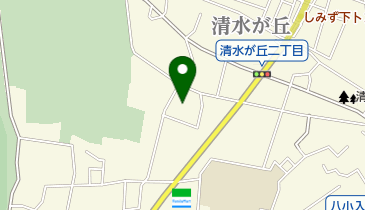 白百合水泳教室の地図画像