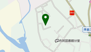 拝島三丁目アパート 集会室の地図画像