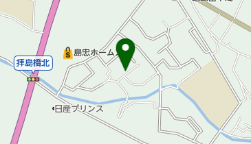 昭島市立 田中学童クラブの地図画像