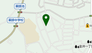 町田金井バプテスト教会の地図画像