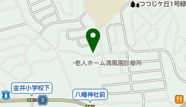 玉川学園薬局金井店の地図画像