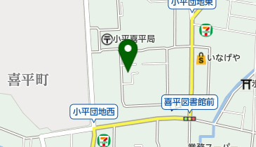 都市再生機構(独立行政法人) 東日本賃貸住宅本部 北多摩住宅管理センタの地図画像