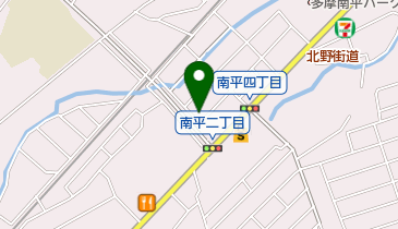 白輪サイクルの地図画像