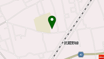 東村山市立 秋津東児童クラブの地図画像