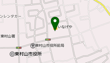 エールメガネ東村山店の地図画像