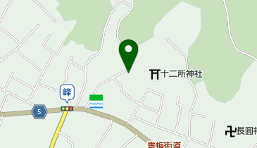 裏通り整骨院の地図画像