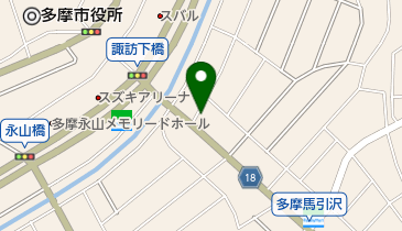 永山動物病院の地図画像