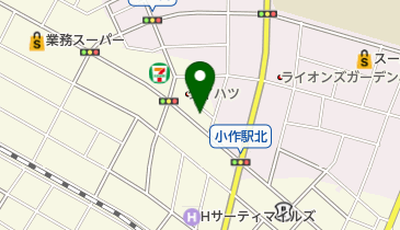 麻雀ナインの地図画像