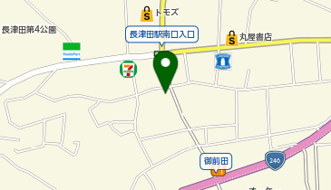 山水閣の地図画像