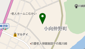 倉川競走馬診療所の地図画像