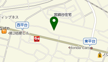 みやまえだいら動物病院の地図画像