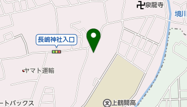 中和田自治会館の地図画像