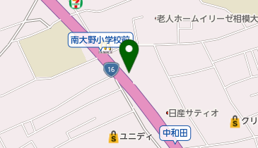 ゴルフエフォート相模原店の地図画像