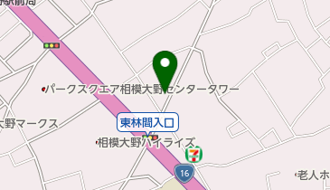 味楽の地図画像