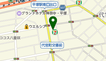 社団法人平塚法人会の地図画像