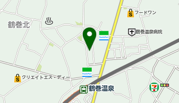 礪氣整体院オクザキ健康工房の地図画像