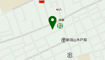 新潟市役所 石山地区公民館 木戸公民館の地図画像