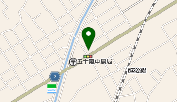 美容室恵の地図画像