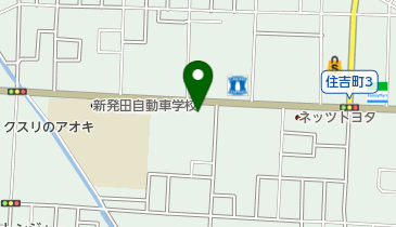 美容室MEGAMIの地図画像