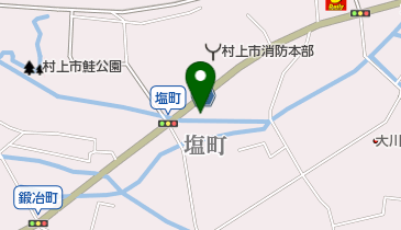 ヤマハ音楽教室わたじん楽器村上センターの地図画像