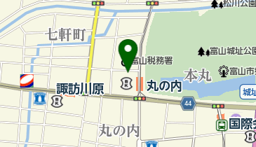 富山県行政書士会の地図画像