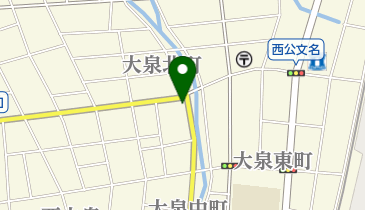 エースカフェの地図画像