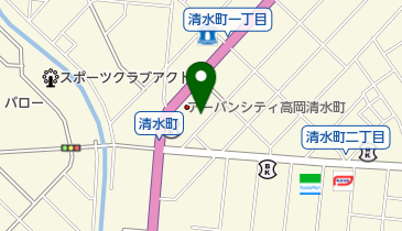 梶崎商店の地図画像