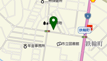 クリーニングハウスクレヨン津内店の地図画像