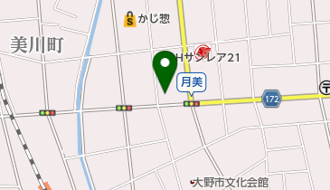 つきみコンタクトの地図画像