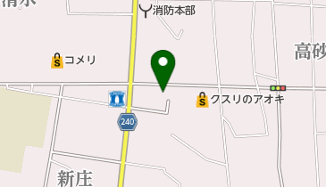 あみーる美容室の地図画像