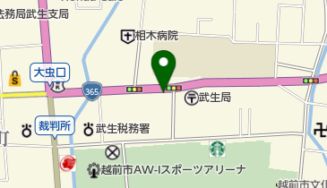 三津井証券武生支店の地図画像