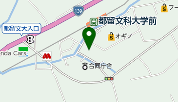 ミライフ株式会社都留店の地図画像