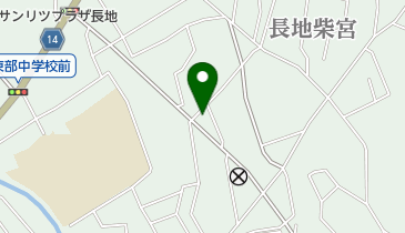 長地中央薬局の地図画像