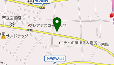 サリーワールドショップの地図画像