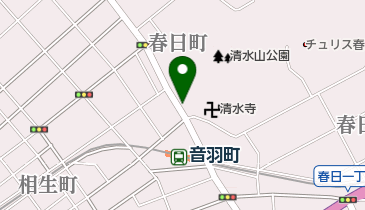 クリーニングすずきの地図画像