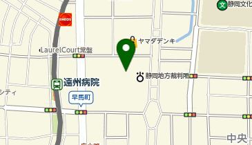 静岡地方検察庁浜松支部の地図画像