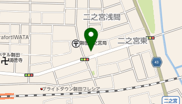 磐田カイロプラクティック院の地図画像