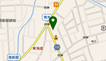 舘洋服洋品店の地図画像