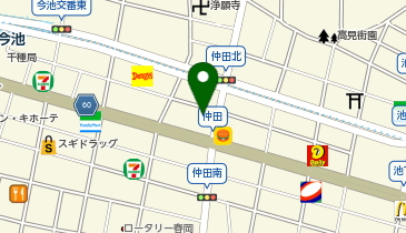 ちくさ音楽文化スクールの地図画像