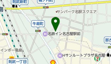 キッチンライムの地図画像