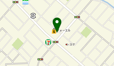 ダイビングショップスナッパーズの地図画像