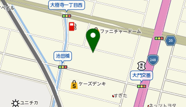 株式会社天狗堂 岡崎大樹寺店の地図画像