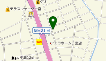 有限会社でんきどうの地図画像